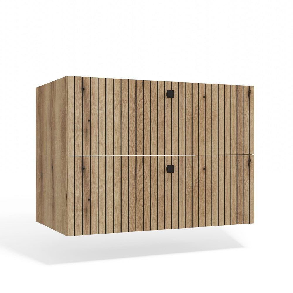 TIGO - Meuble sous lavabo 2 tiroirs
