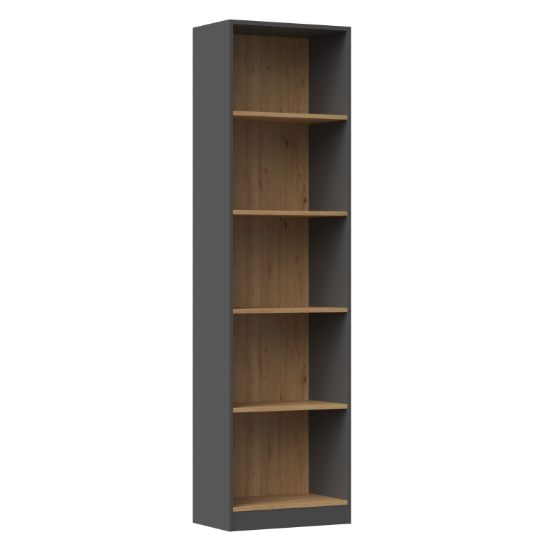 KAFFI - Bibliothèque style scandinave