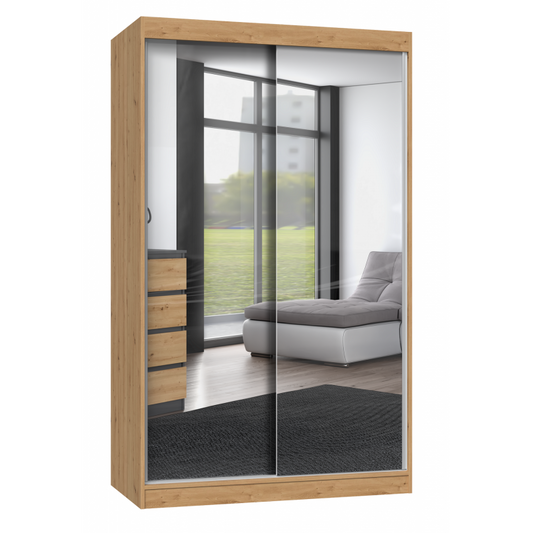 PAOLO - Armoire à deux portes coulissante
