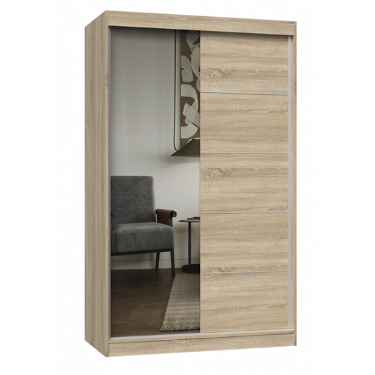 PAOLO - Armoire à deux portes coulissante