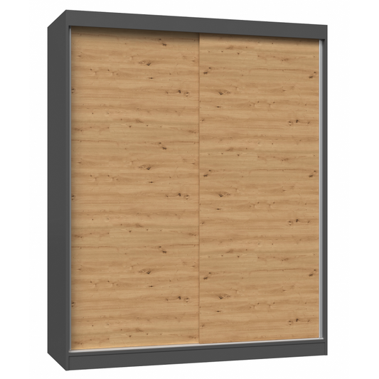 PAOLO - Armoire à deux portes coulissante