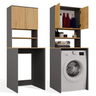 POLA MULTI - Meuble de salle de bain au-dessus de la machine à laver, colonne, étagère