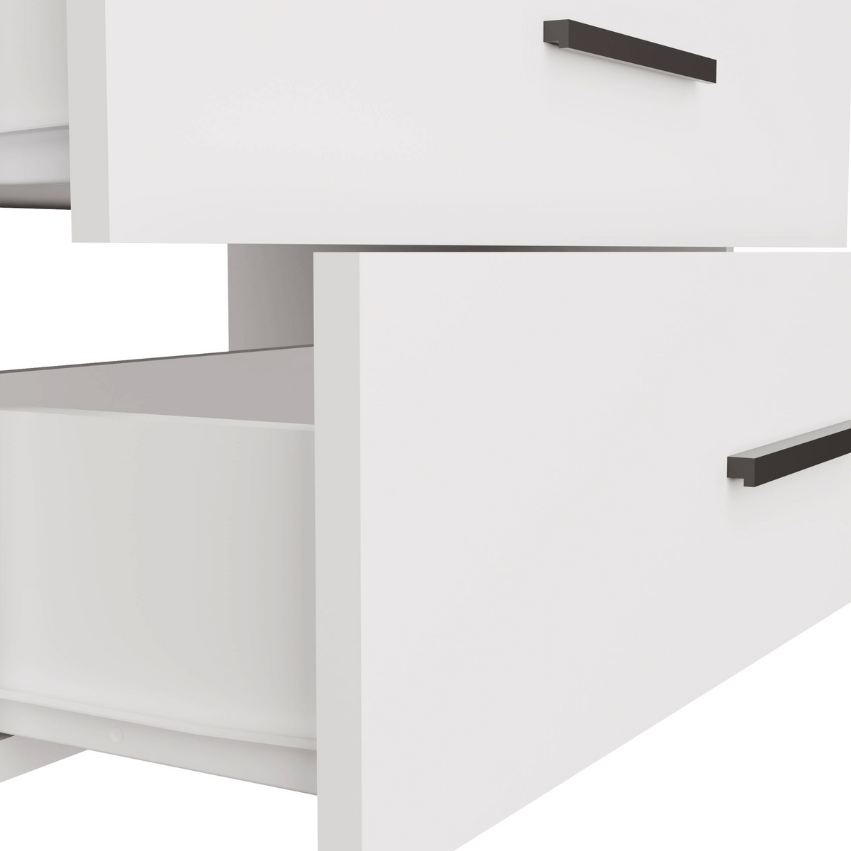 NEL 60 - meuble de salle de bain 2 tiroirs 60cm