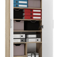 OLIV 2D - Armoire 8 étagères
