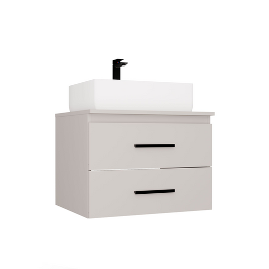 NEL - meuble de salle de bain 2 tiroirs 60cm