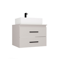 NEL 60 - meuble de salle de bain 2 tiroirs 60cm