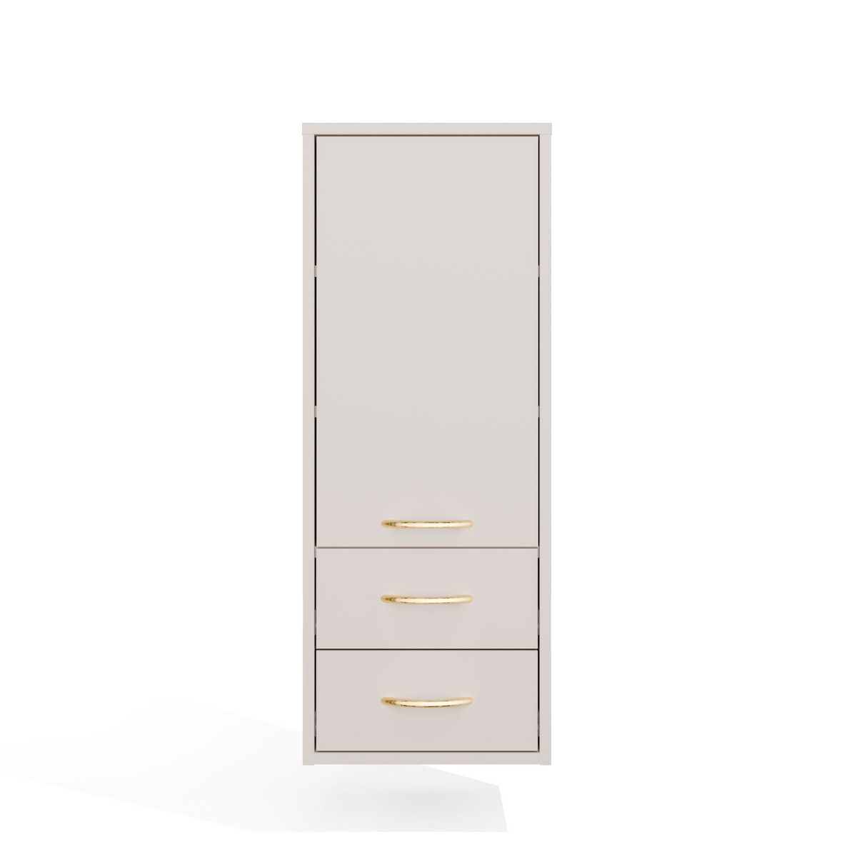 NINA W1D2S - Meuble de salle de bain 3 étagères & 2 tiroirs