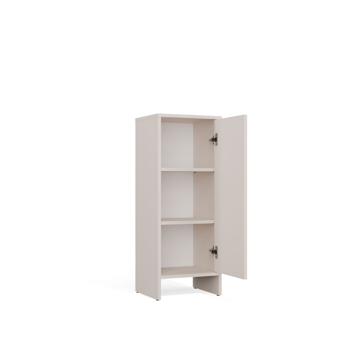 NINA 1D - Armoire de salle de bain 3 tablettes et 1 porte