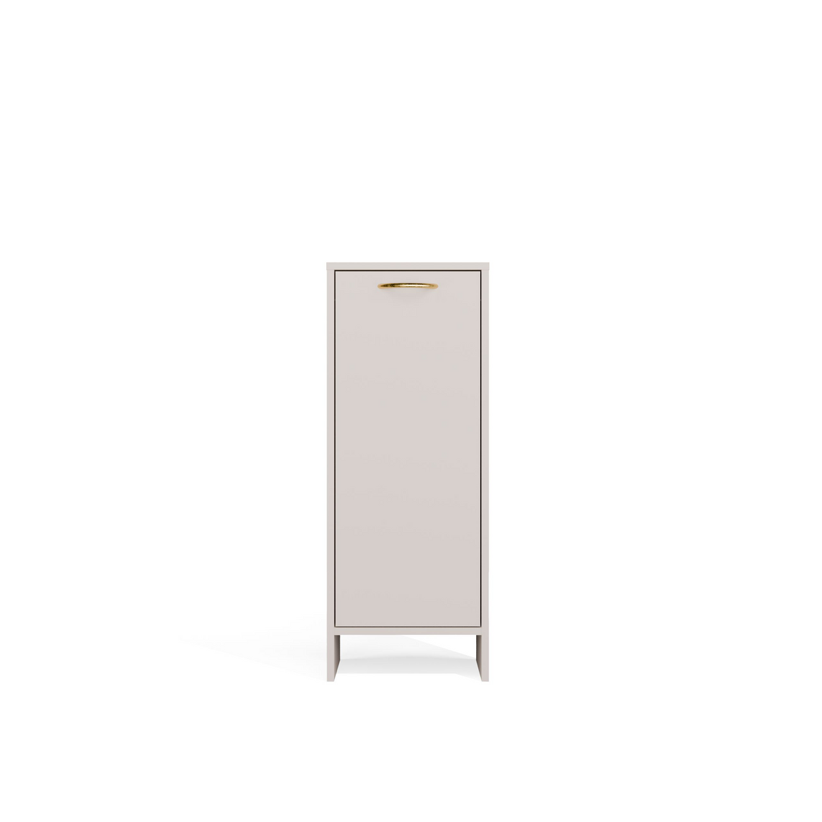 NINA 1K - Armoire de salle de bain avec panier à linge