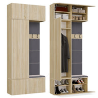 HAGA II 1SZ1W - Armoire avec cintre et siège