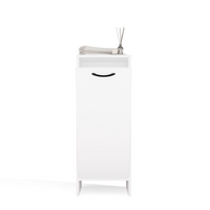 NINA 1K - Armoire de salle de bain avec panier à linge