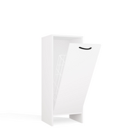 NINA 1K - Armoire de salle de bain avec panier à linge