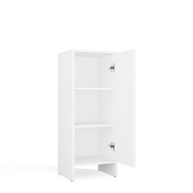 NINA 1D - Armoire de salle de bain 3 tablettes et 1 porte