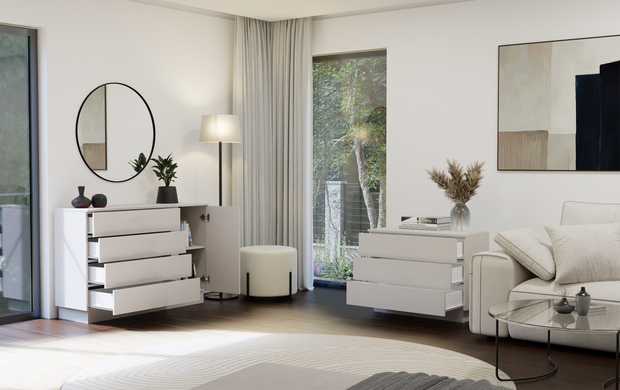 AMBER 1D4S - Commode 1 porte & 4 tiroirs