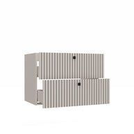 TIGO - Meuble sous lavabo 2 tiroirs