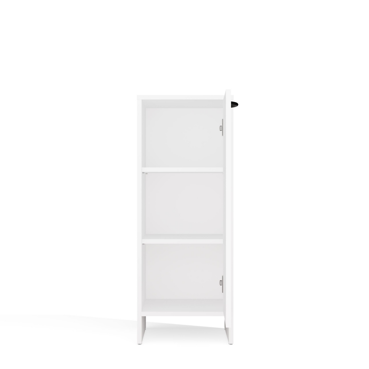 NINA 1D - Armoire de salle de bain 3 tablettes et 1 porte