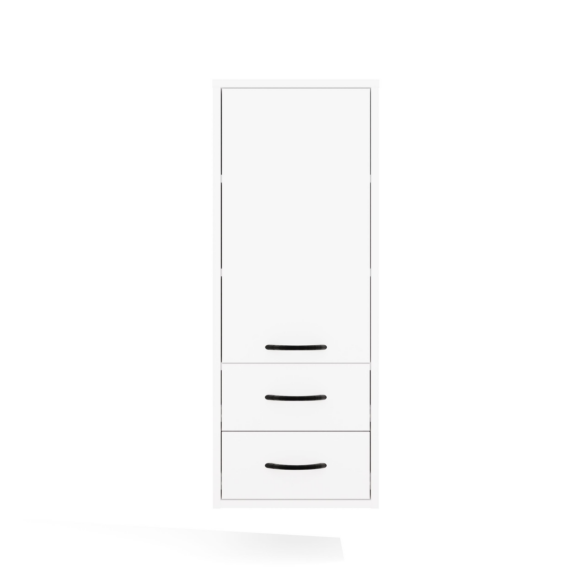 NINA W1D2S - Meuble de salle de bain 3 étagères & 2 tiroirs