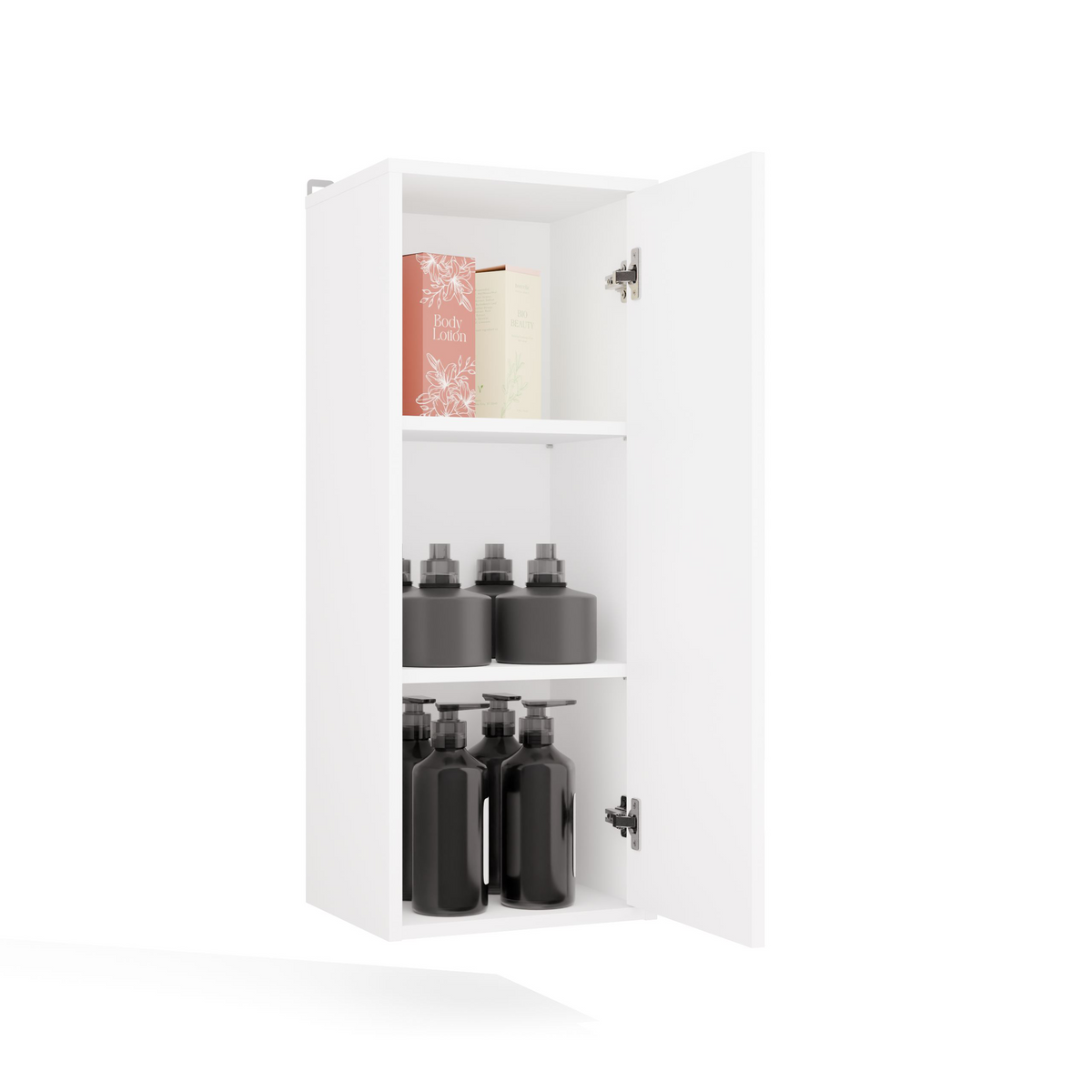 NINA 1D - Meuble de salle de bain 3 étagères