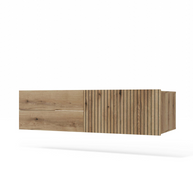 TIGO - meuble de salle de bain 2 tiroirs sans vasque