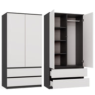 TURIN - Armoire de chambre moderne