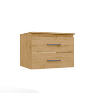 NEL 60 - meuble de salle de bain 2 tiroirs 60cm