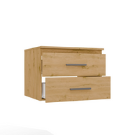 NEL 60 - meuble de salle de bain 2 tiroirs 60cm