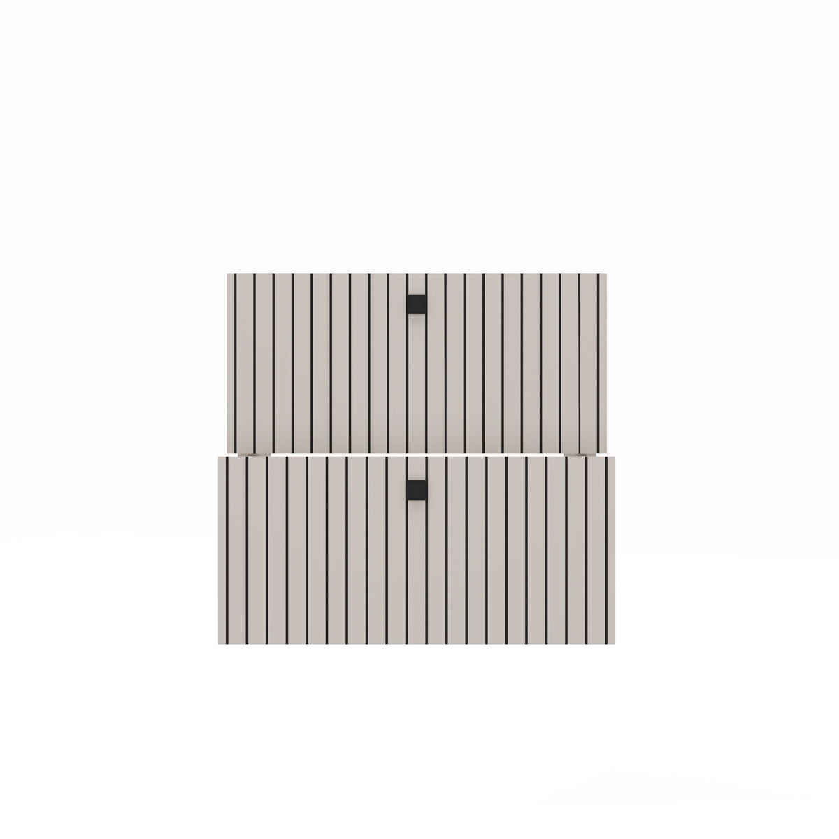 TIGO - meuble de salle de bain 2 tiroirs avec vasque
