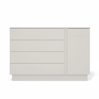 AMBER 1D4S - Commode 1 porte & 4 tiroirs