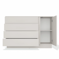 AMBER 1D4S - Commode 1 porte & 4 tiroirs