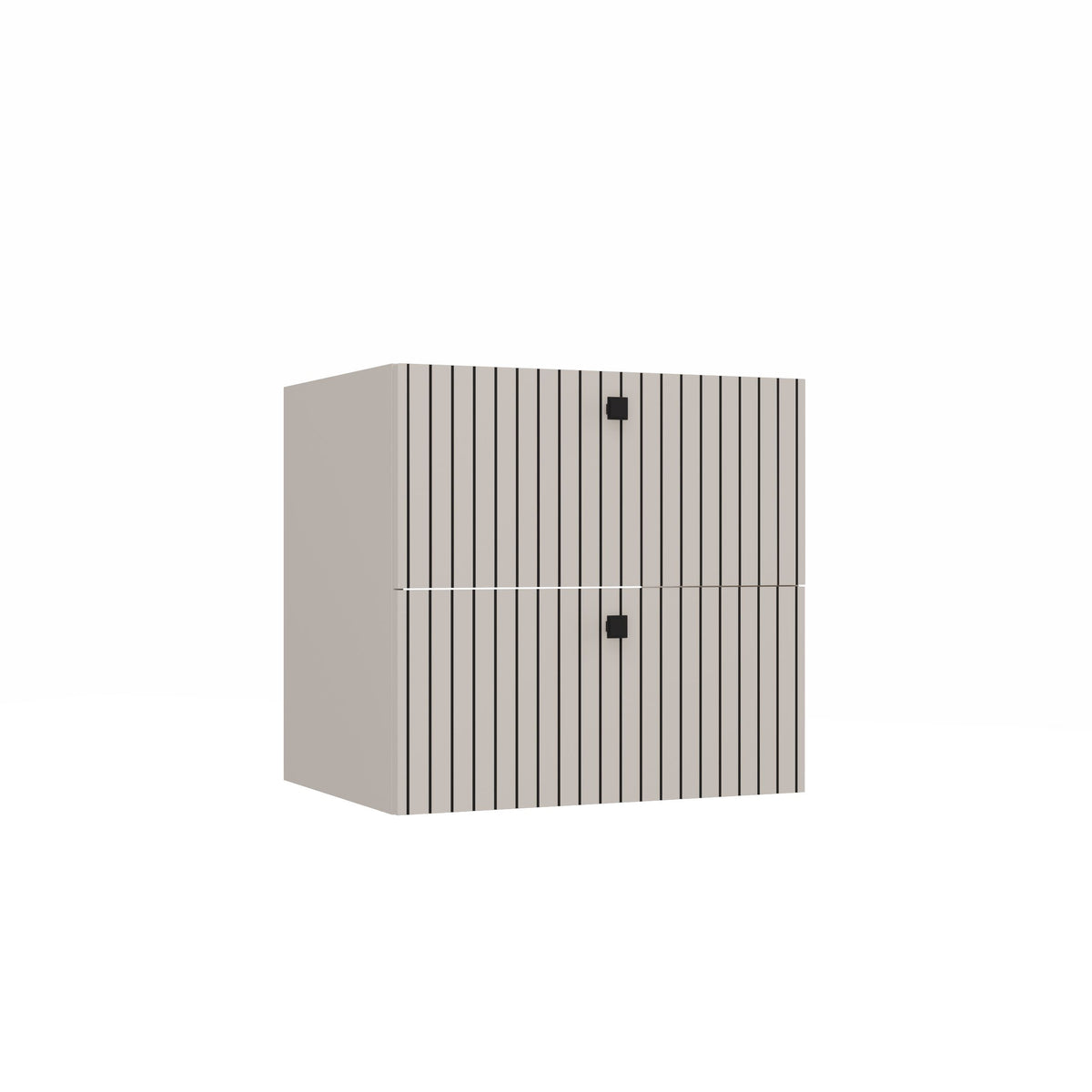 TIGO - meuble de salle de bain 2 tiroirs avec vasque