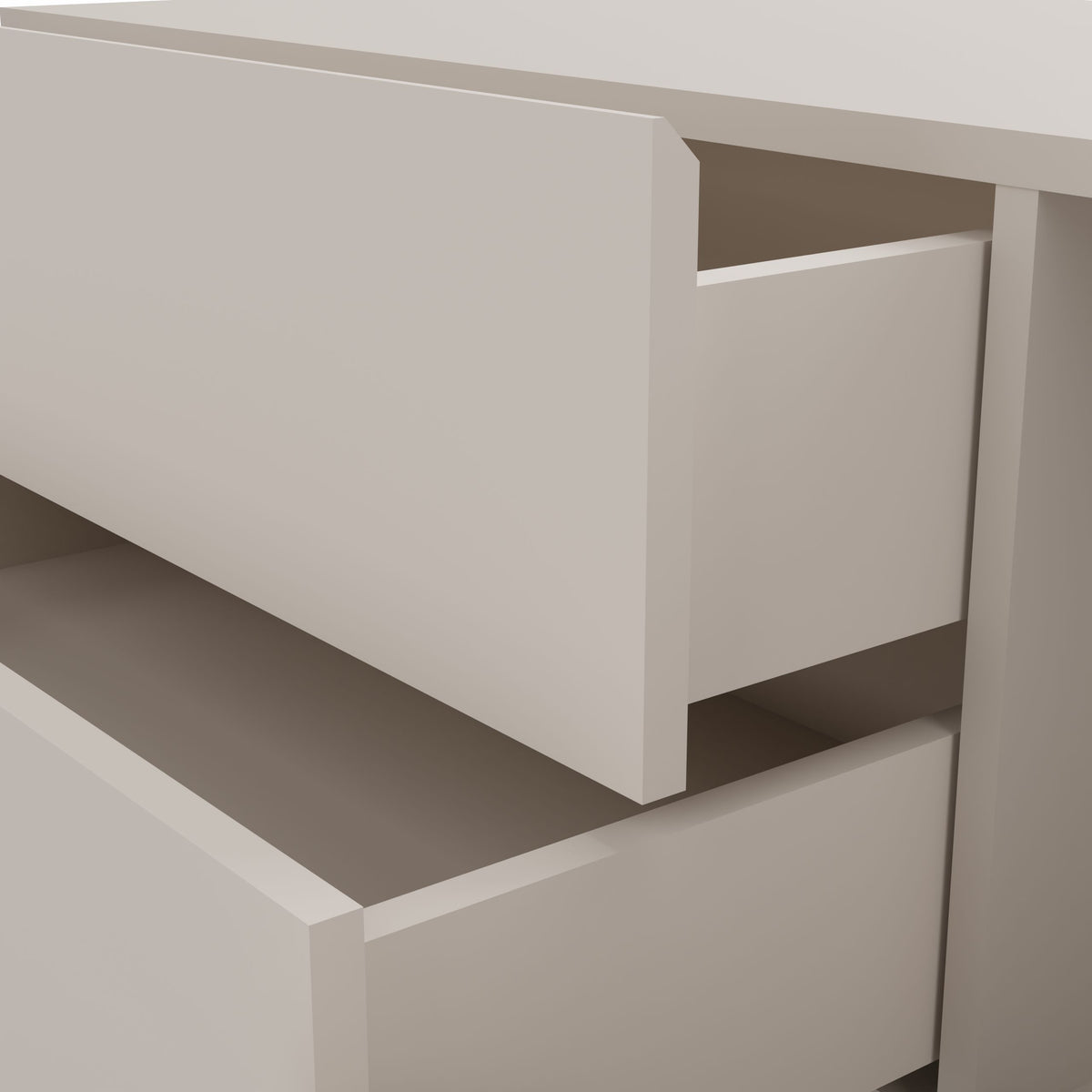 TIGO - meuble de salle de bain 2 tiroirs sans vasque