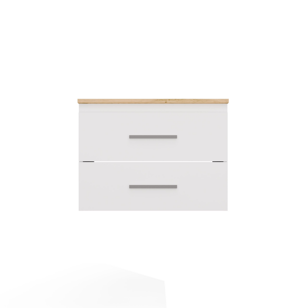 NEL 60 - meuble de salle de bain 2 tiroirs 60cm