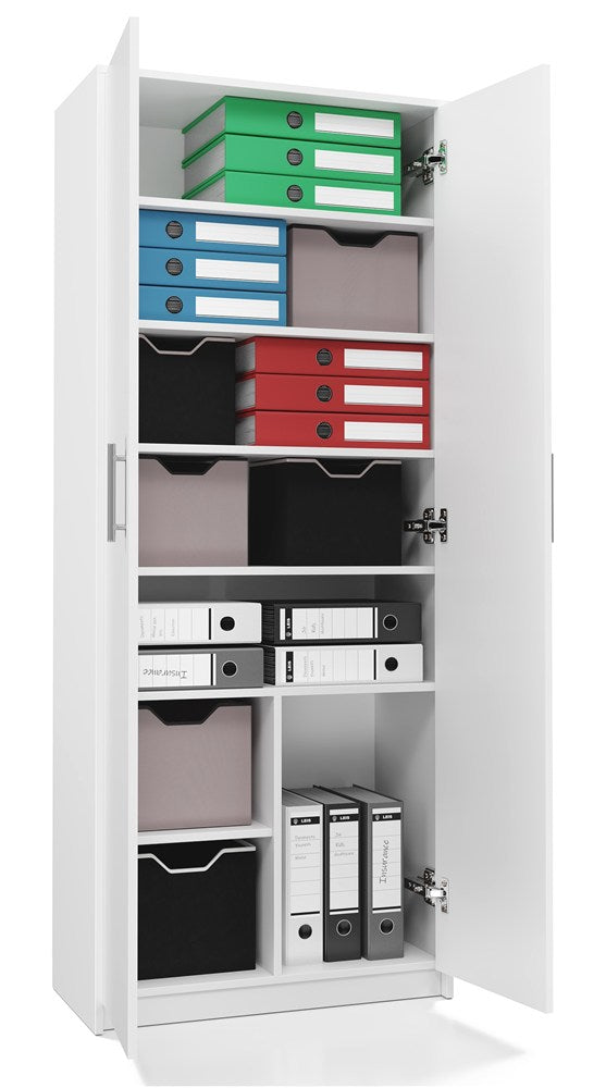 OLIV 2D - Armoire 8 étagères