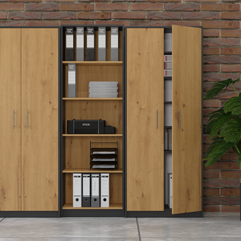 OLIV 2D - Armoire 8 étagères
