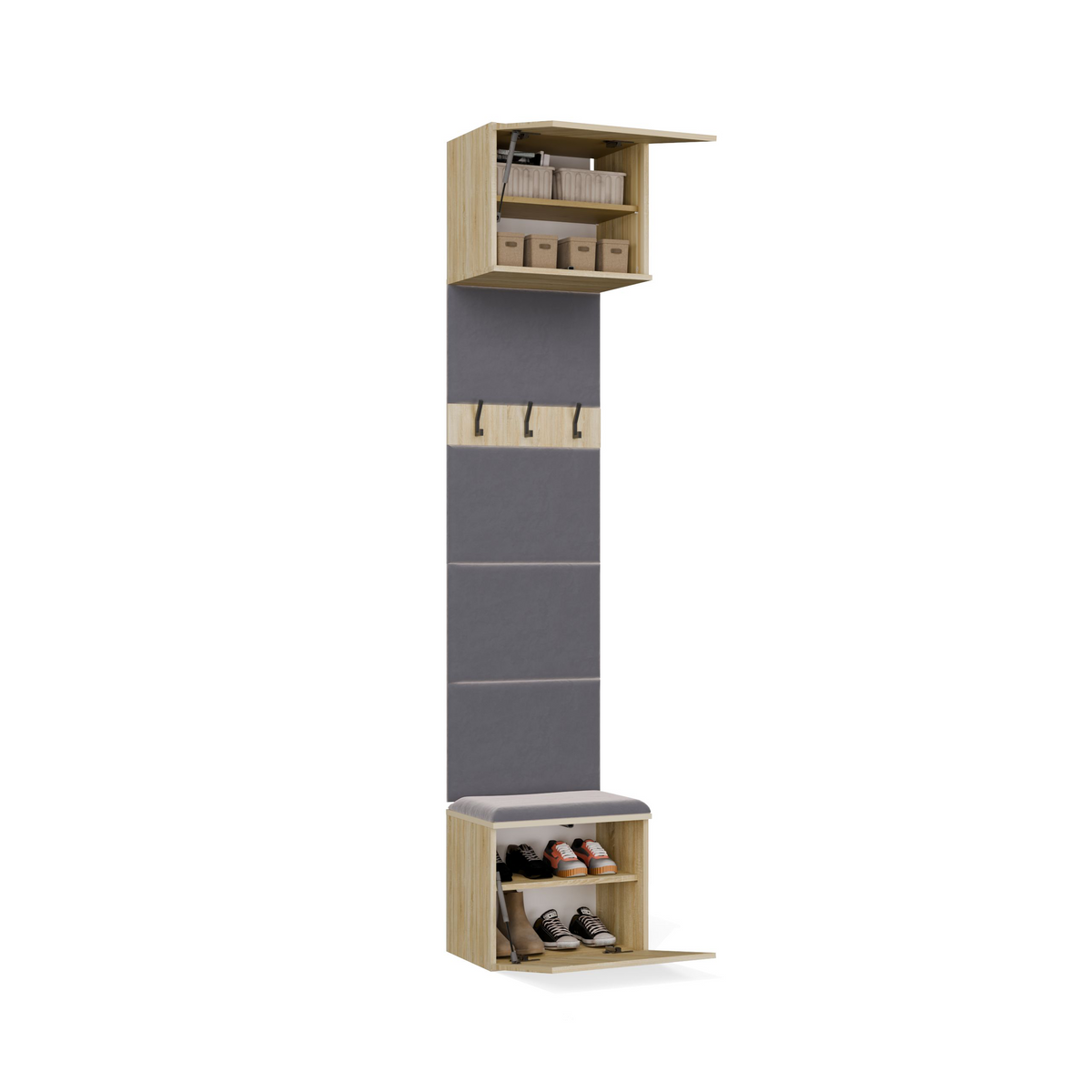 HAGA II 1SZ1W - Armoire avec cintre et siège
