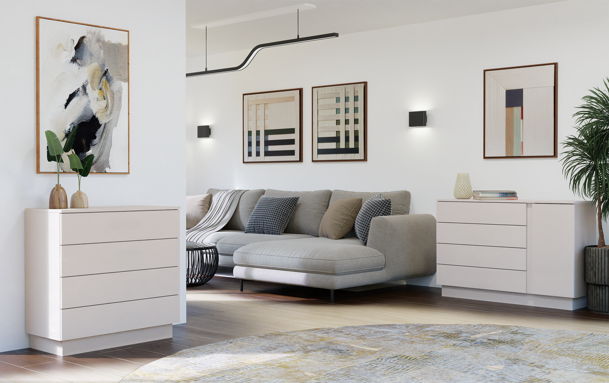 AMBER 1D4S - Commode 1 porte & 4 tiroirs