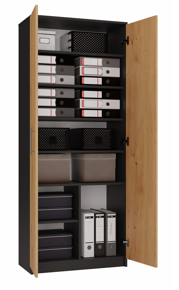 OLIV 2D - Armoire 8 étagères