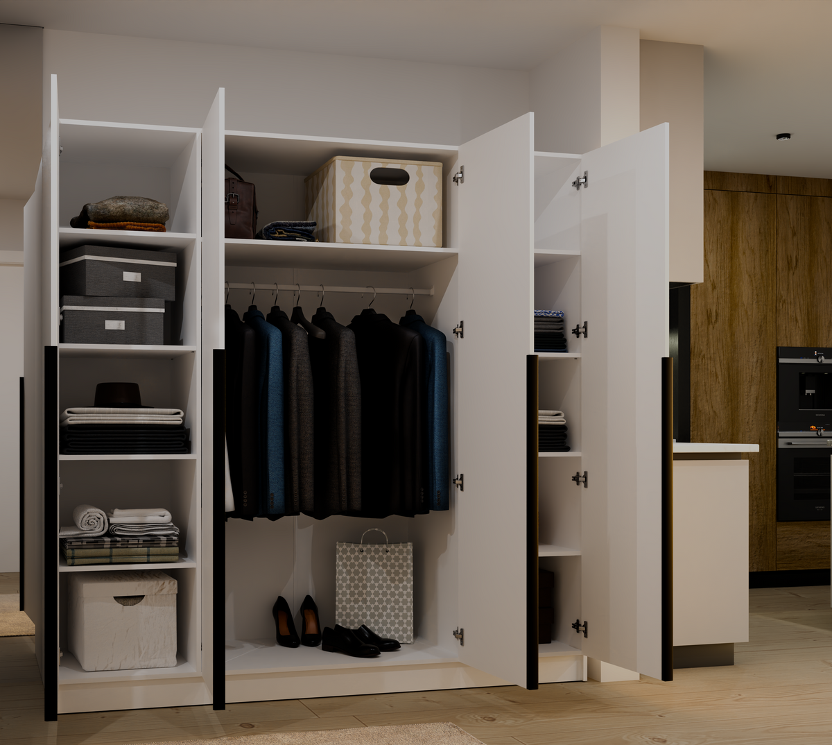 SENSO - Armoire 4 portes