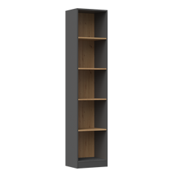ONYX R40 - Bibliothèque 5 étagères