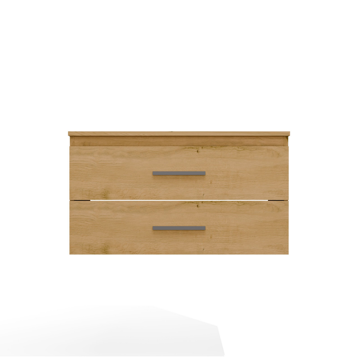NEL - meuble de salle de bain 2 tiroirs 80cm