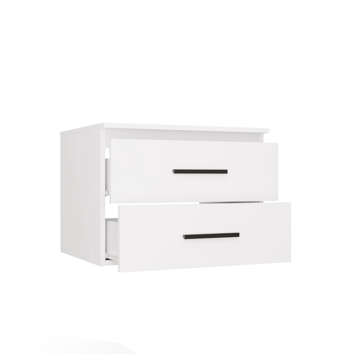 NEL 60 - meuble de salle de bain 2 tiroirs 60cm