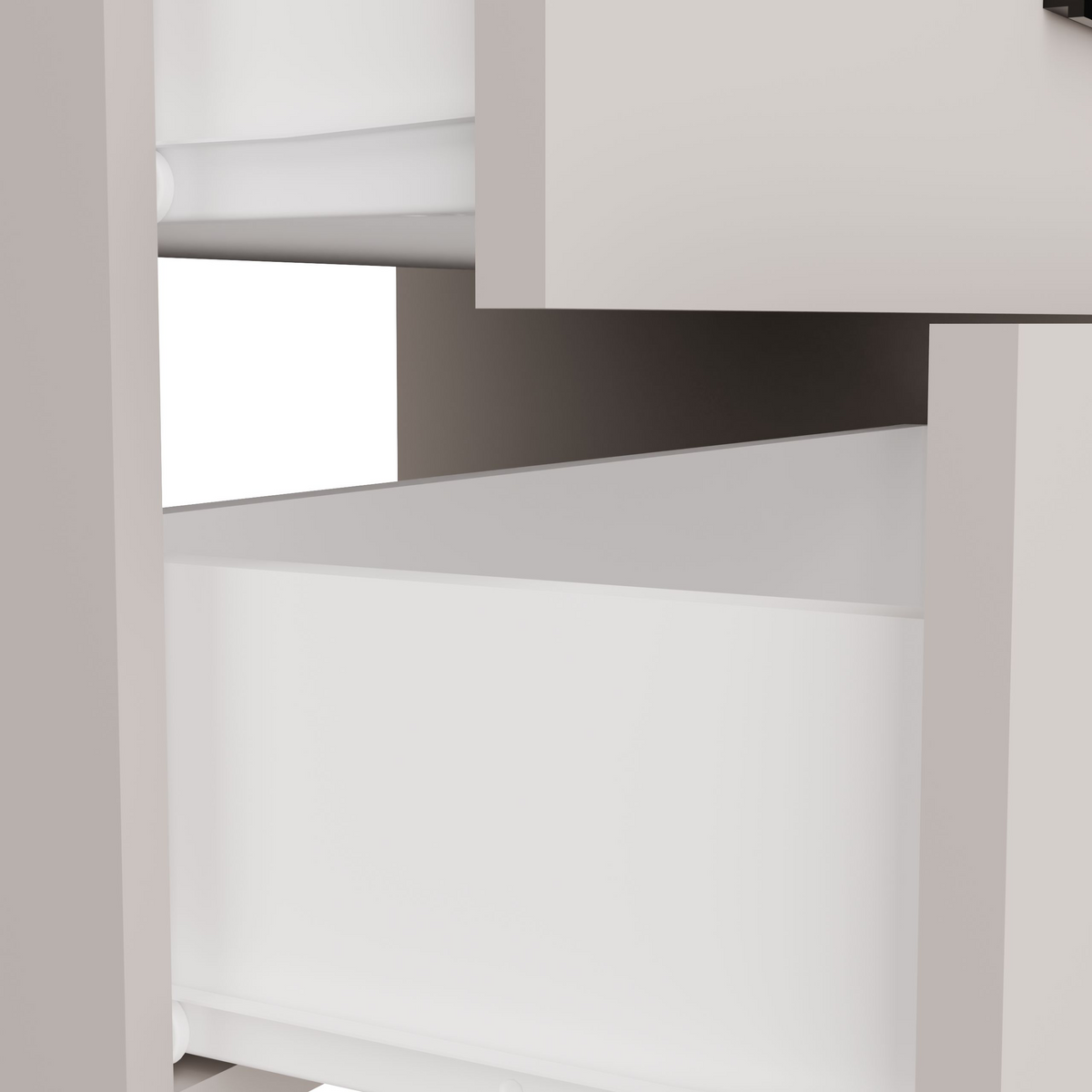 NEL 60 - meuble de salle de bain 2 tiroirs 60cm