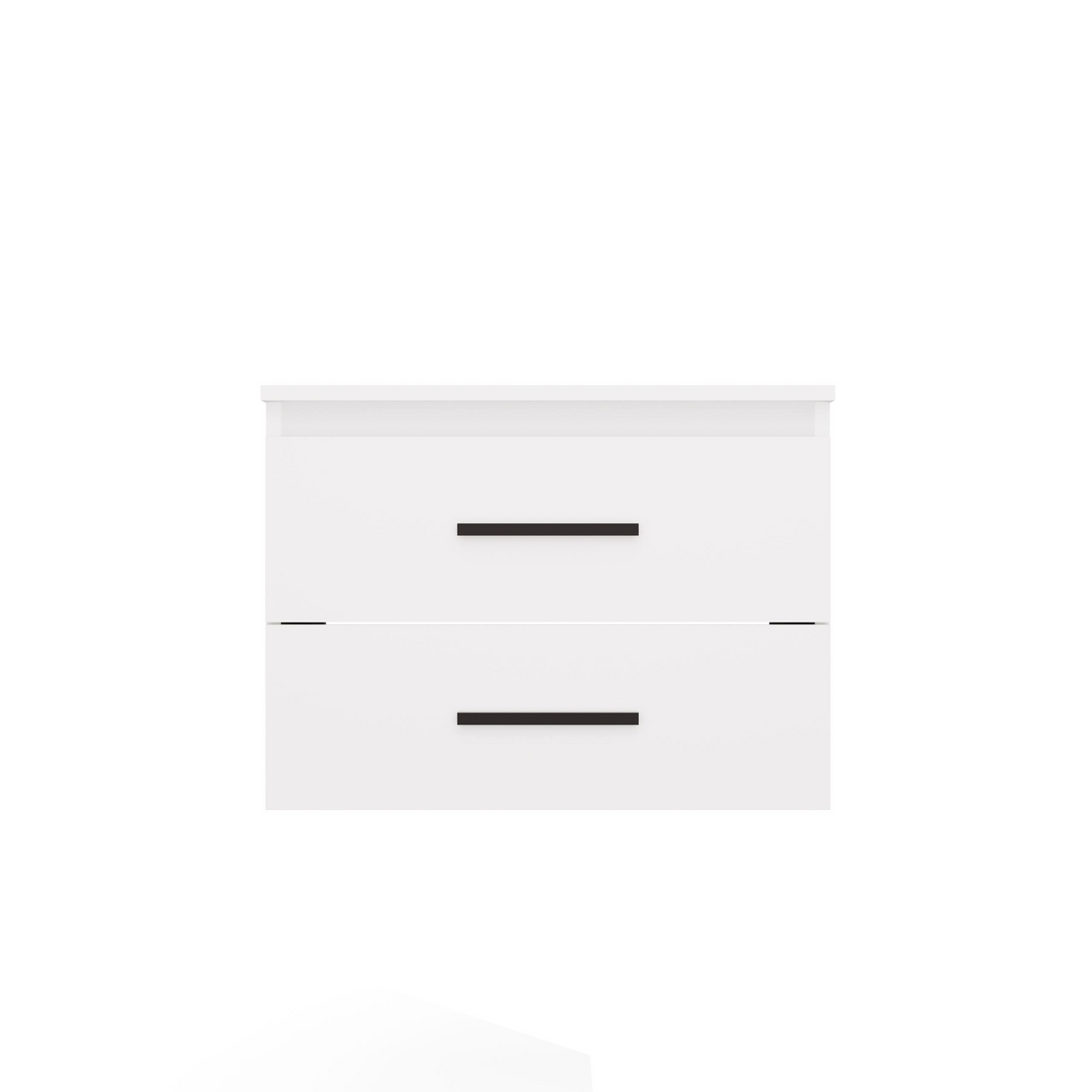 NEL 60 - meuble de salle de bain 2 tiroirs 60cm