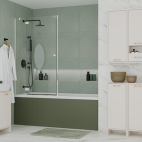 NINA 1D - Meuble de salle de bain 3 étagères