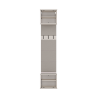 HAGA III 1 SZ2W- Ensemble d’entrée avec 1 armoire + 2 porte-manteaux 6 crochets
