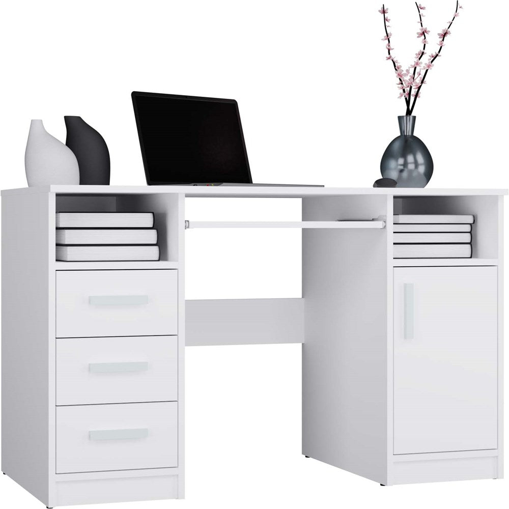 DELTA - Bureau 120cm 3 tiroirs