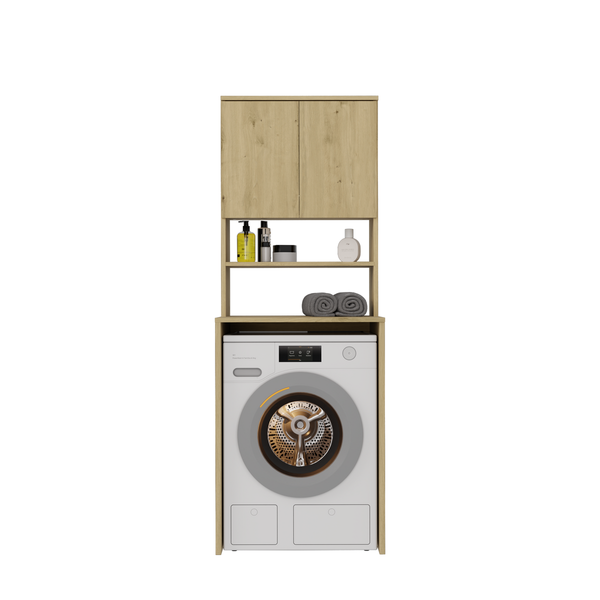 POLA MULTI - Meuble de salle de bain au-dessus de la machine à laver, colonne, étagère