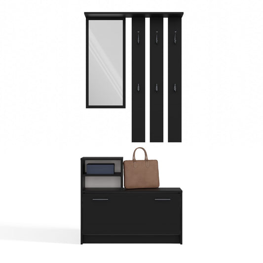 VITTORIA - Vestiaire d'entrée avec miroir