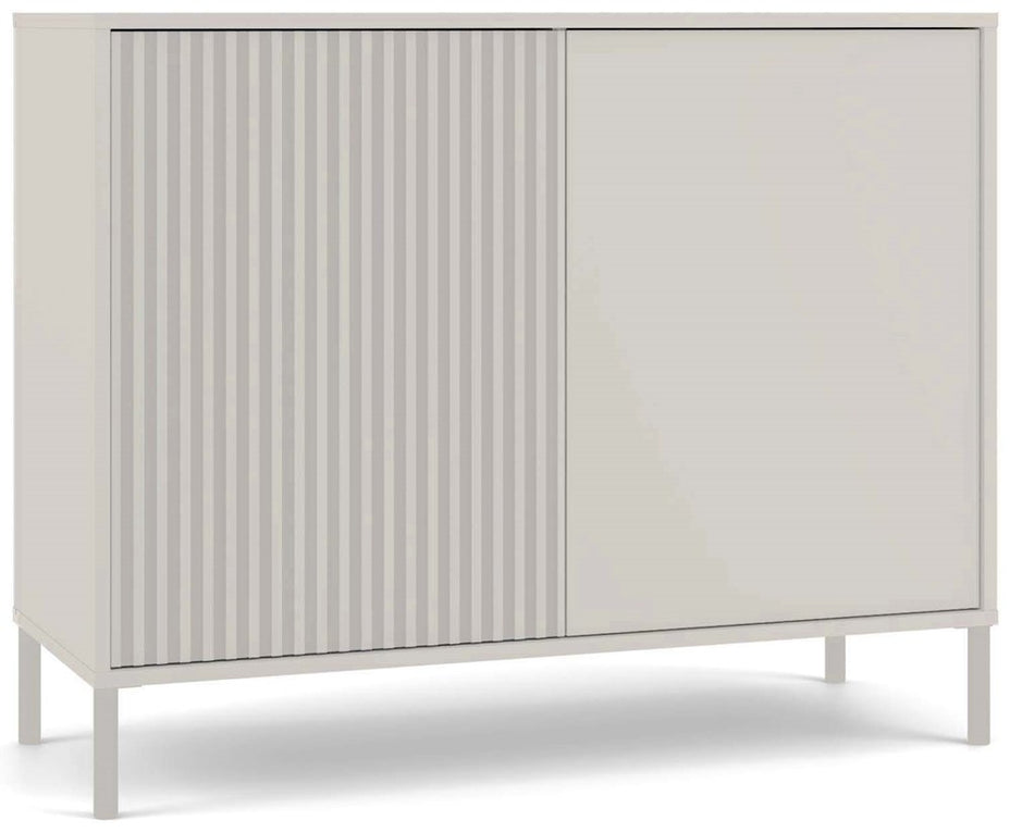 KAMARO - Commode moderne 4 étagères et 2 portes