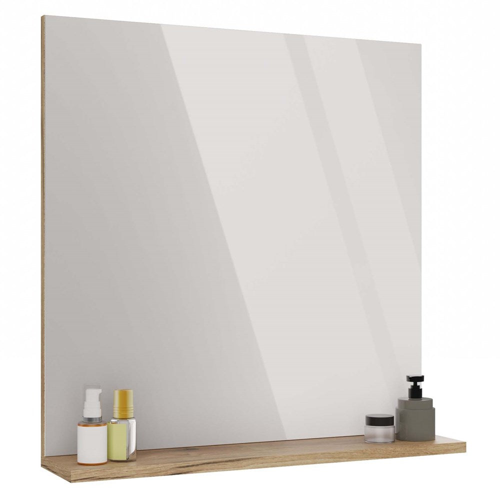 TIGO - Miroir de salle de bain avec étagère 60 cm